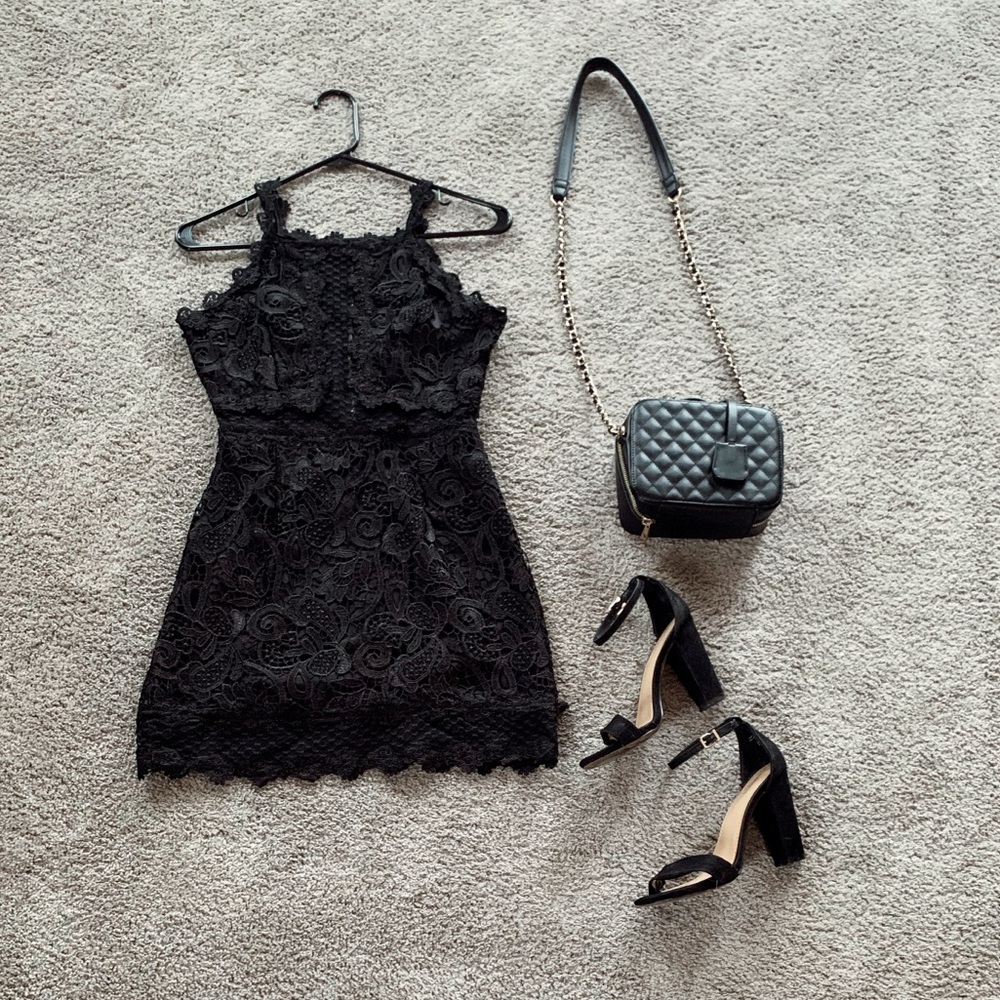 Little Lace Black dress ; From Akira